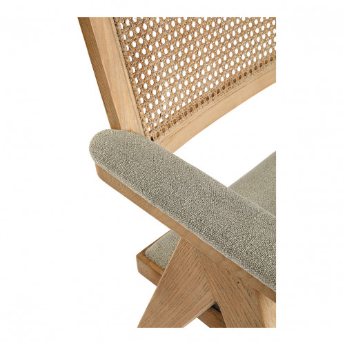 Fauteuil COLBY haut beige