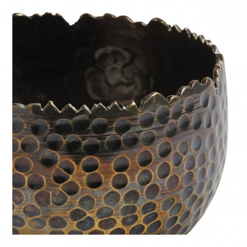 TEYRAN oxidized brass tealight holder - Small size