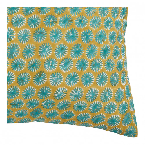 TOKYO Cotton Cushion - Turquoise