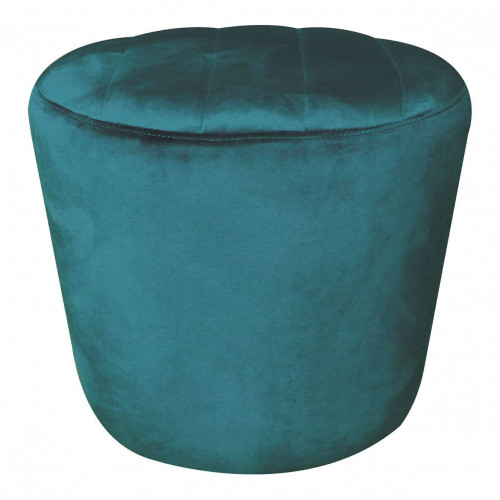 Pouf STOCKHOLM velours émeraude