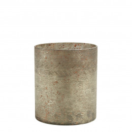 Eden Antique Matte Gold Candle Holder Vase