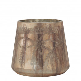 Mirage Matte Rose Gold Vase