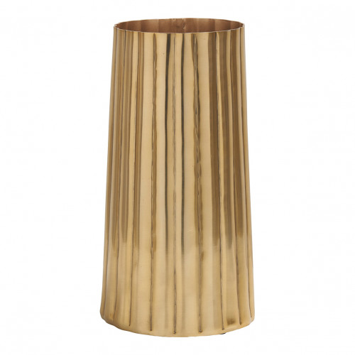 Golden Striped Vase