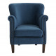 Fauteuil CLAUDE bleu de minuit