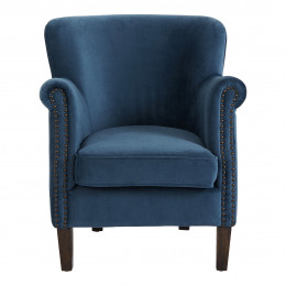CLAUDE Midnight Blue Armchair