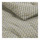 Futon ALBERT - 180 x 80 cm - Gris et jaune