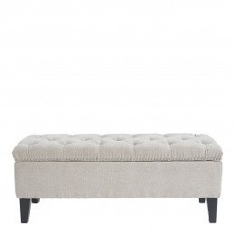 Banc coffre ARTHUR craie