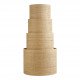 Abat-jour raphia haut - ⌀ 45 cm