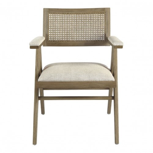 Fauteuil COLBY haut écru