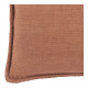 Coussin LOUISE lin - Terracotta