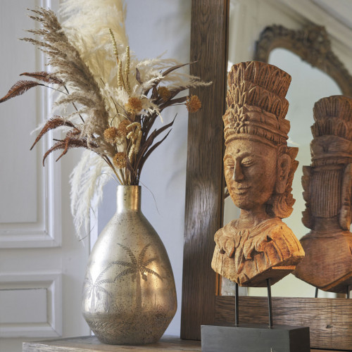 Mirage Vase Matte Antique Gold