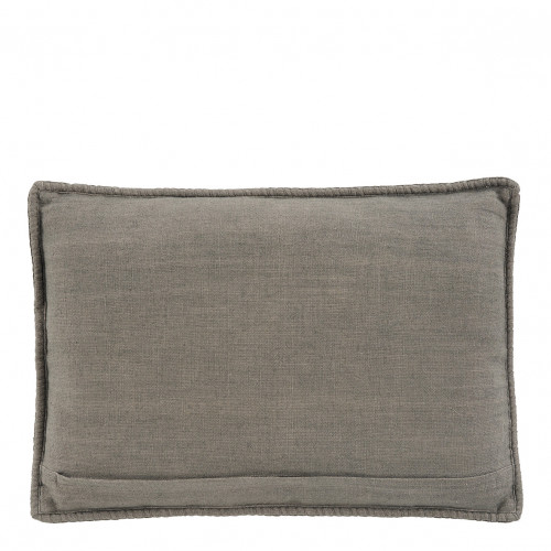 Coussin LOUISE lin - Gris
