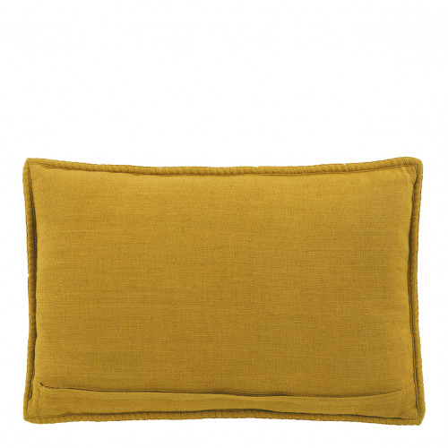 LOUISE linen cushion - Saffron