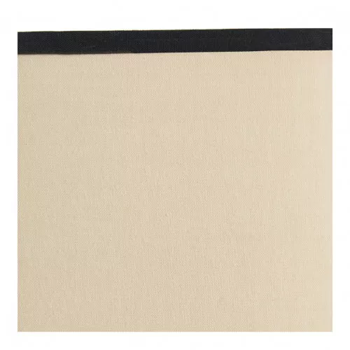 Abat-jour - Beige bordé noir -  Diam. 45 cm