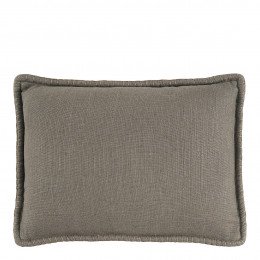 Coussin LOUISE lin - Gris