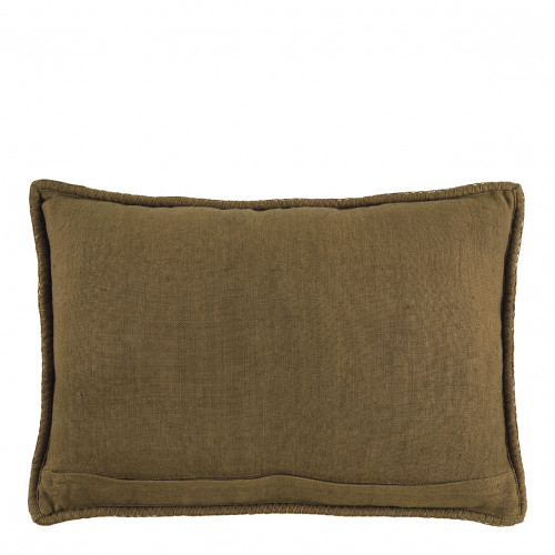 Coussin LOUISE lin - Bronze