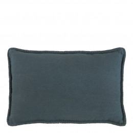 LOUISE Linen Cushion - Petrol
