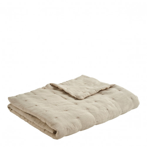CHLOÉ Bedspread in Washed Linen - 230 x 180 cm - Natural