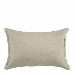 CHLOÉ Cushion Cover in Washed Linen - Natural - 60 x 40 cm