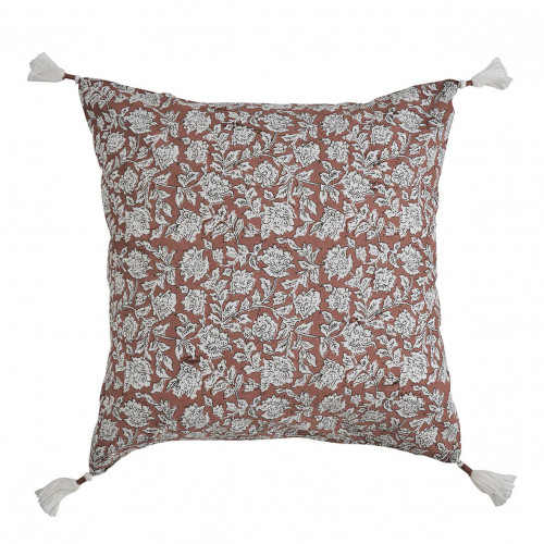 ÉDEN Cotton Cushion Cover - Terracotta - 50 x 50 cm
