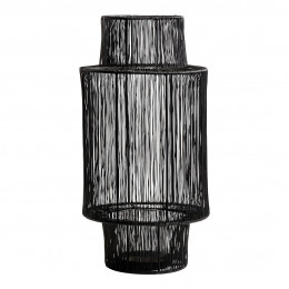 ARIANE Black Metal Lantern - Large Size - H. 45 cm