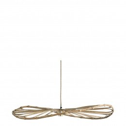 Suspension SALOMÉ en rotin - Petit modèle - ⌀ 80 cm