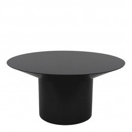 Table basse ANDREA en métal noir