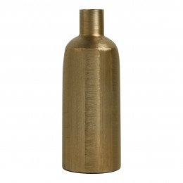 Vase ÉLIAS en métal doré - Grand modèle - H. 35 cm