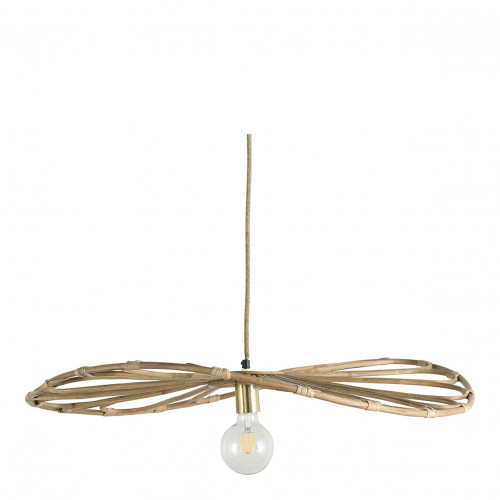 Suspension SALOMÉ en rotin - Grand modèle - ⌀ 100 cm Suspension SALOMÉ en rotin - Grand modèle - ⌀ 100 cm