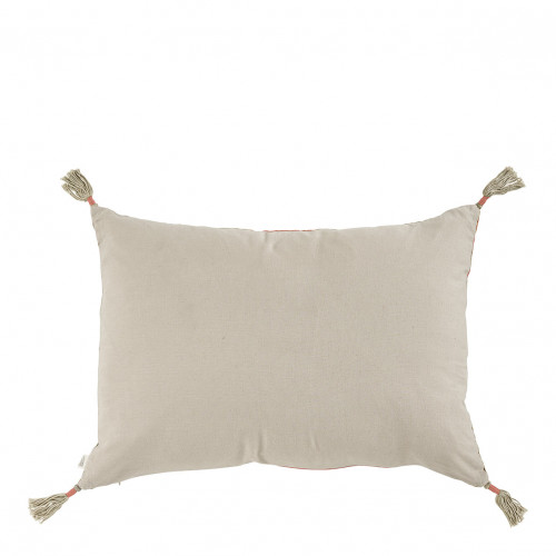 Housse de coussin MATTÉO en velours de coton et lin - Blush - 30 x 40 cm