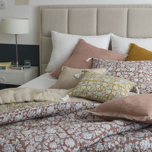 ÉDEN Cotton Cushion Cover - Terracotta - 60 x 40 cm