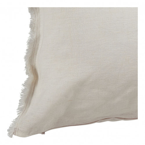 Housse de coussin CHLOÉ en lin lavé - Ivoire - 60 x 40 cm