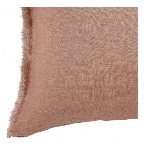 CHLOÉ Cushion Cover in Washed Linen - Blush - 60 x 40 cm