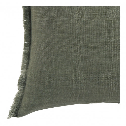 CHLOÉ Cushion Cover in Washed Linen - Khaki - 30 x 40 cm