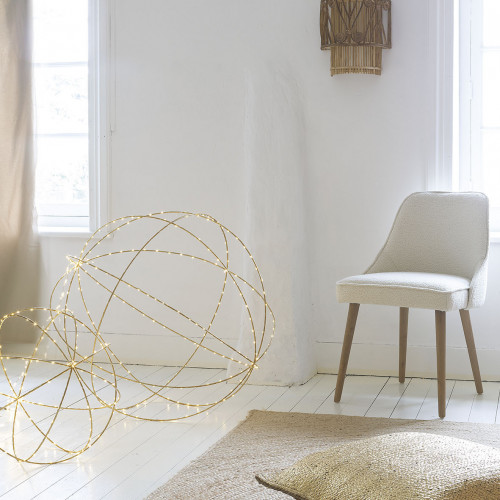 MARCUS Chair in Bouclé - Cream