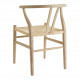 Chaise NJORD - Frêne naturel blanchi