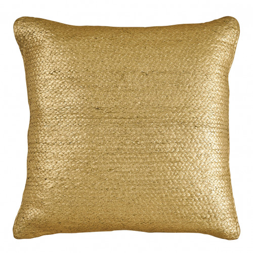 APOLLO cushion in jute - Golden - 60 x 60 cm