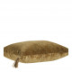 Housse de coussin AURORE en velours - Bronze et doré - 30 x 40 cm