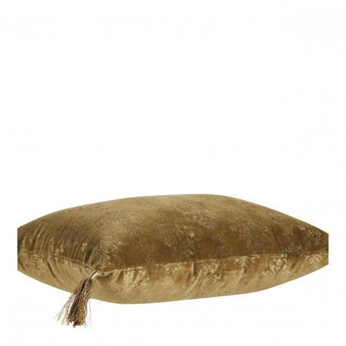 AURORE cushion cover in velvet - Bronze and gold - 30 x 40 cm