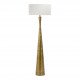 Pied de lampadaire MALIA finition laiton antique - ø 25 x 156,5 cm