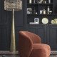 Pied de lampadaire MALIA finition laiton antique - ø 25 x 156,5 cm