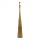 Pied de lampadaire MALIA finition laiton antique - ø 25 x 156,5 cm