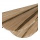 Suspension AIDA en raphia - Doré et naturel - ø 110 x 21 cm
