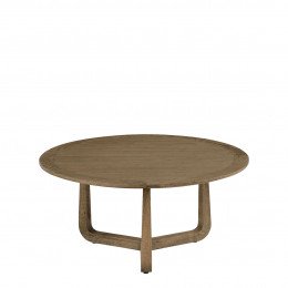 Table basse MAXINE ronde - Petit modèle - ø 80 x 38 cm