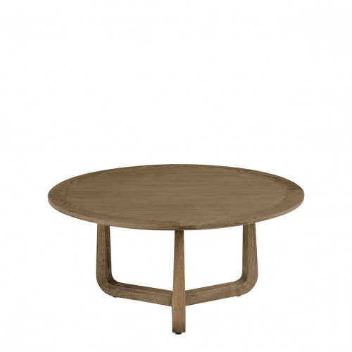 Table basse MAXINE ronde - Petit modèle - ø 80 x 30 cm