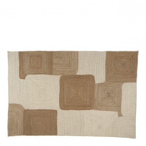 JOKO jute rug - Natural and white - 300 x 200 cm