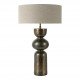 Pied de lampe AMALIANE en métal doré - ø 19 x 57,5 cm