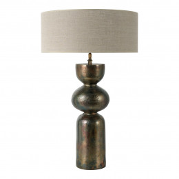 AMALIANE lamp base in golden metal - ø 19 x 57.5 cm