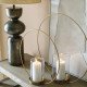 Pied de lampe AMALIANE en métal doré - ø 19 x 57,5 cm