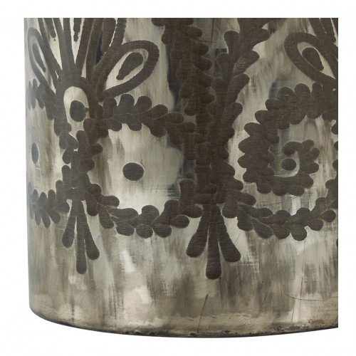 Vase droit HÉRA en verre givré - ? 20,5 x 46,5 cm